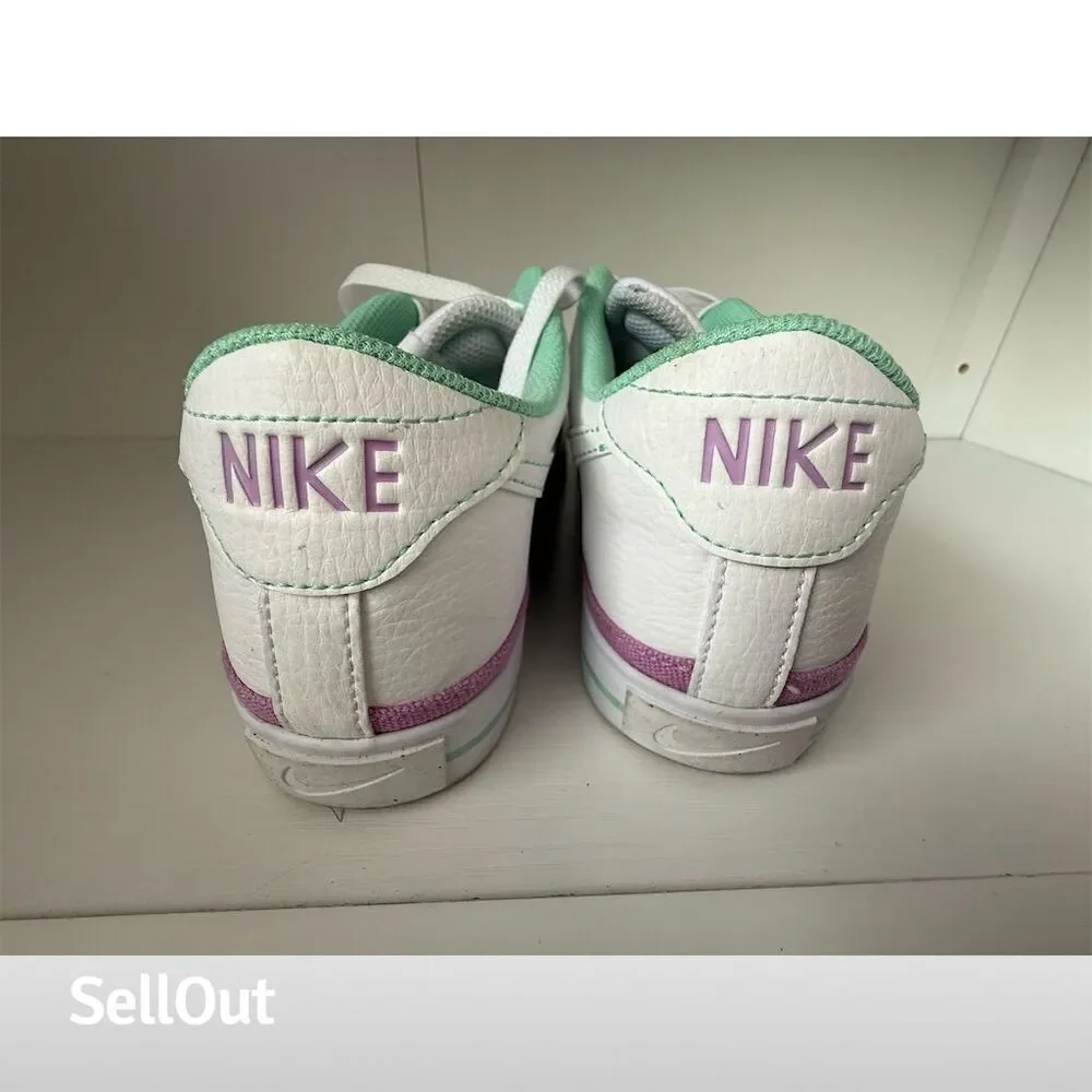 Nike Court Legacy Next Nature Women's Sneakers White/Fuchsia Sz 9.5
